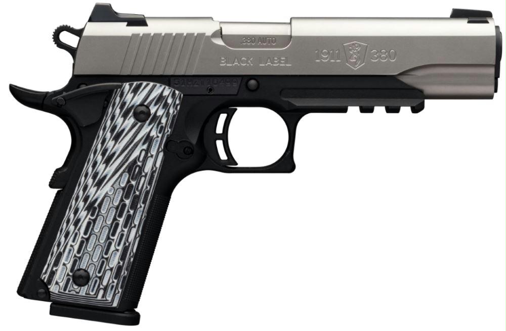 1911-380pro 380acp Ss Rail Ns