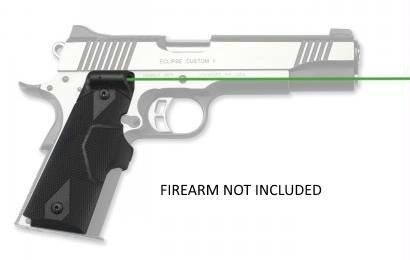 Lasergrip 1911 Gov-com Green