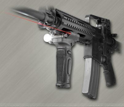 Mod Vert Foregrip Lasr-lgt Red