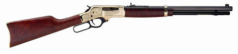Lever Act Wildlife 30-30 Brass