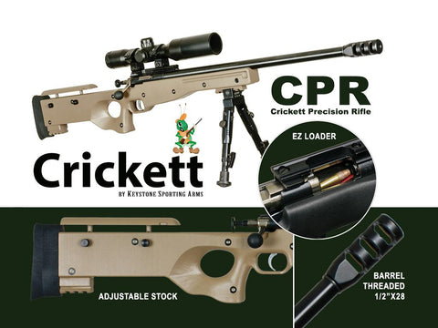 Crickett Cpr 22lr Bl-tan Pkg