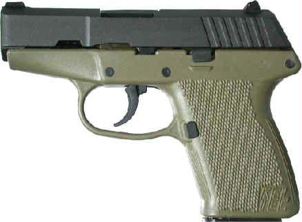 P-11 9mm 10+1 Bl-green Poly