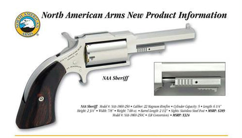 Sheriff 22lr-22mag 2.5 Ss 5sh