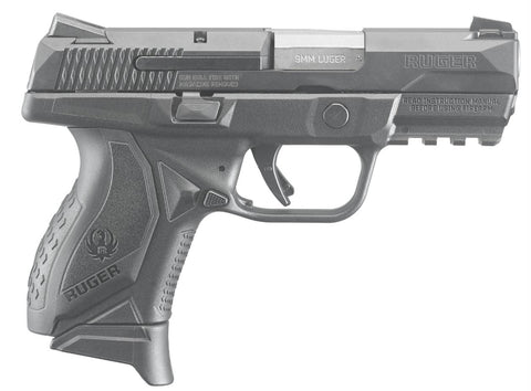 Amer Cmpct 9mm Blk 3.55 17+1
