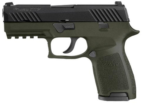 P320 Cmpct 9mm Nit-odg 15+1 Ns