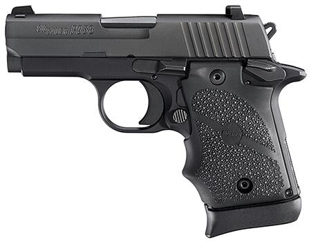 P938 9mm Nitron Blk Ruber Ambi