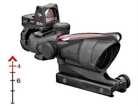 Acog 4x32 Red Blstc Chev .223